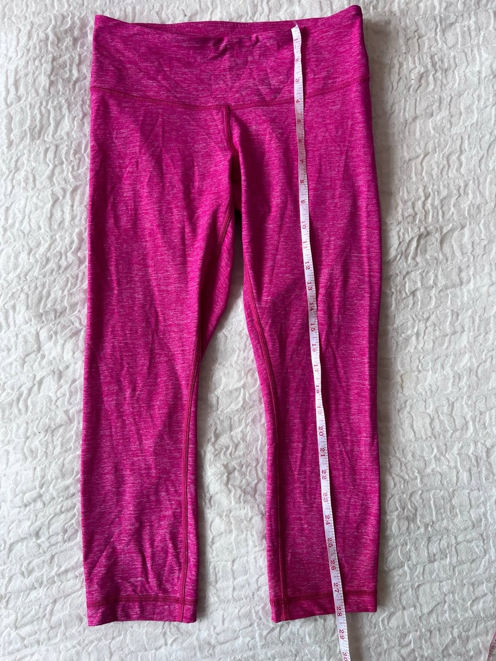 Lululemon Crop Pink Leggings